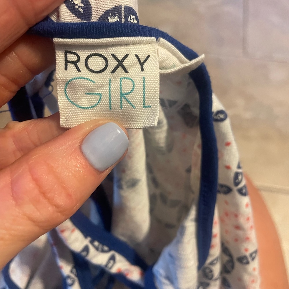 Roxy girl dress. Sz 12 tank dress. Cute summer style. ☀️ - Picture 5 of 6